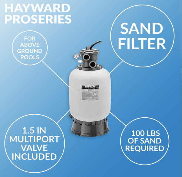 Hayward W3S166T1580S ProSeries Sand Filter 16 In., 1 HP System for Above-Ground Pools Hayward W3S166T1580S ProSeries Sand Filter 16 In., 1 HP System for Above-Ground Pools Hayward W3S166T1580S ProSeries Sand Filter 16 In., 1 HP System for Above-Ground Pools Hayward W3S166T1580S ProSeries Sand Filter 16 In., 1 HP System for Above-Ground Pools
Hayward W3S166T1580S ProSeries Sand Filter 16 In., 1 HP System for Above-Ground Pools Hayward W3S166T1580S ProSeries Sand Filter.